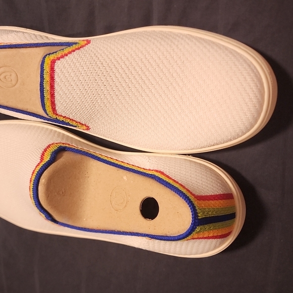 NWTs Rothy's White Rainbow 🌈 size 10.5 - Picture 6 of 9
